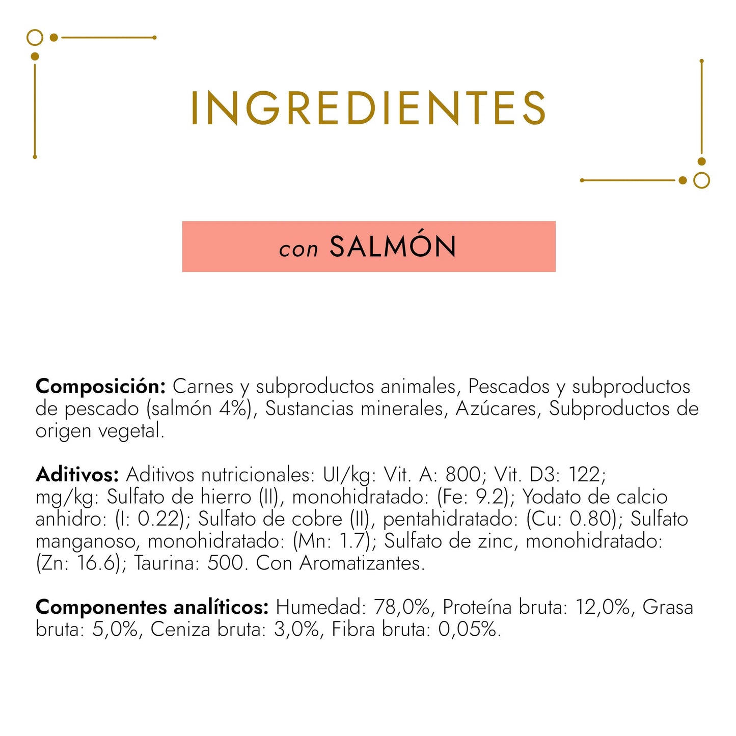 Gourmet Gold Terrine Salmón 85 g al mejor precio -Todoanimal.es
