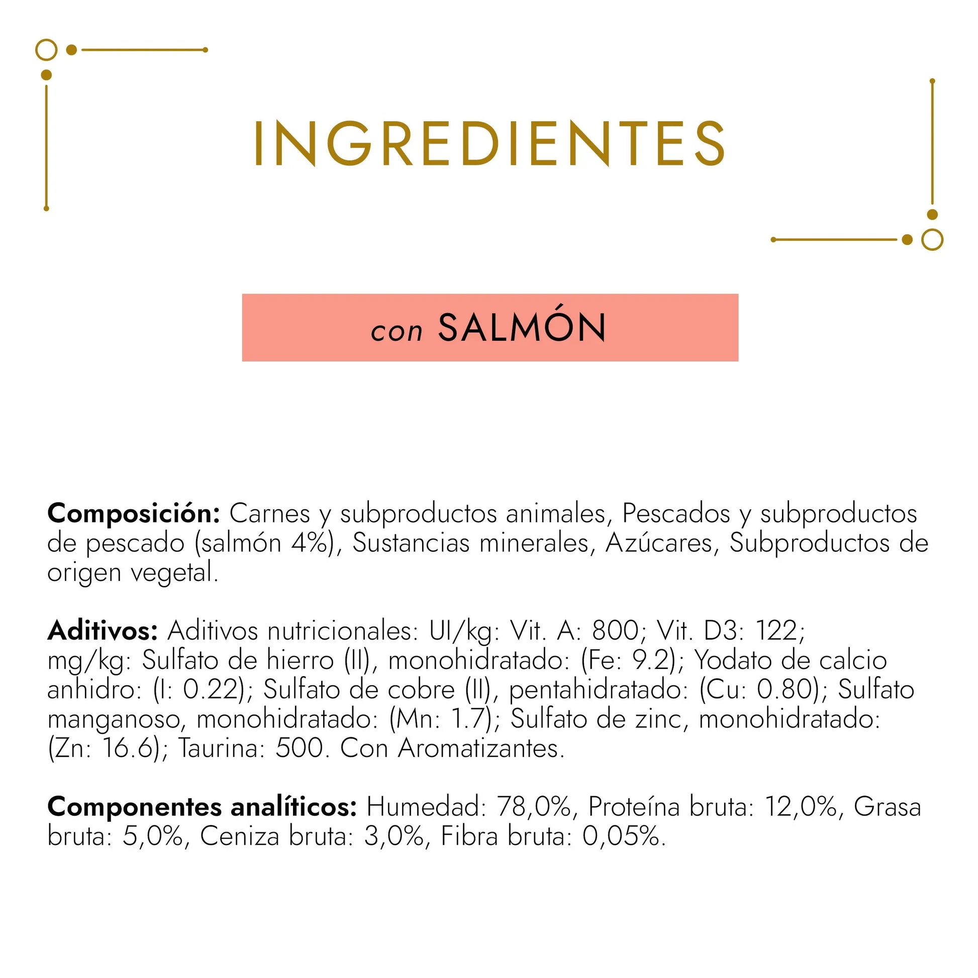 Gourmet Gold Terrine Salmón 85 g al mejor precio -Todoanimal.es
