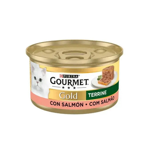 Gourmet Gold Terrine Salmón 85G Todoanimal.es