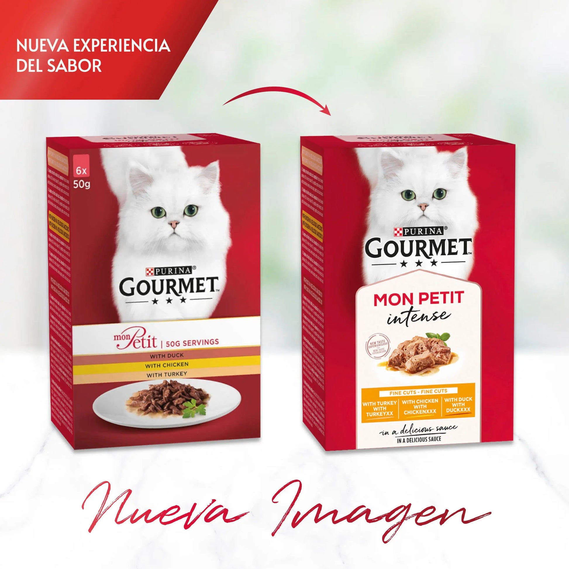 Gourmet Mon Petit Atún, Salmón y Trucha Pack 6x50 g al mejor precio -Todoanimal.es