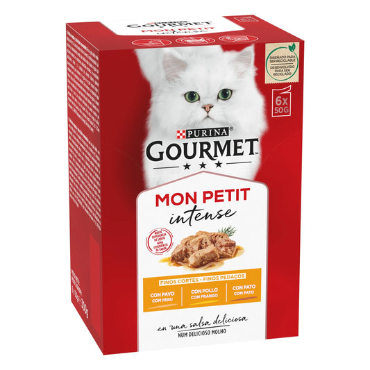 Gourmet Mon Petit Aves Pack 6X50 g al mejor precio -Todoanimal.es
