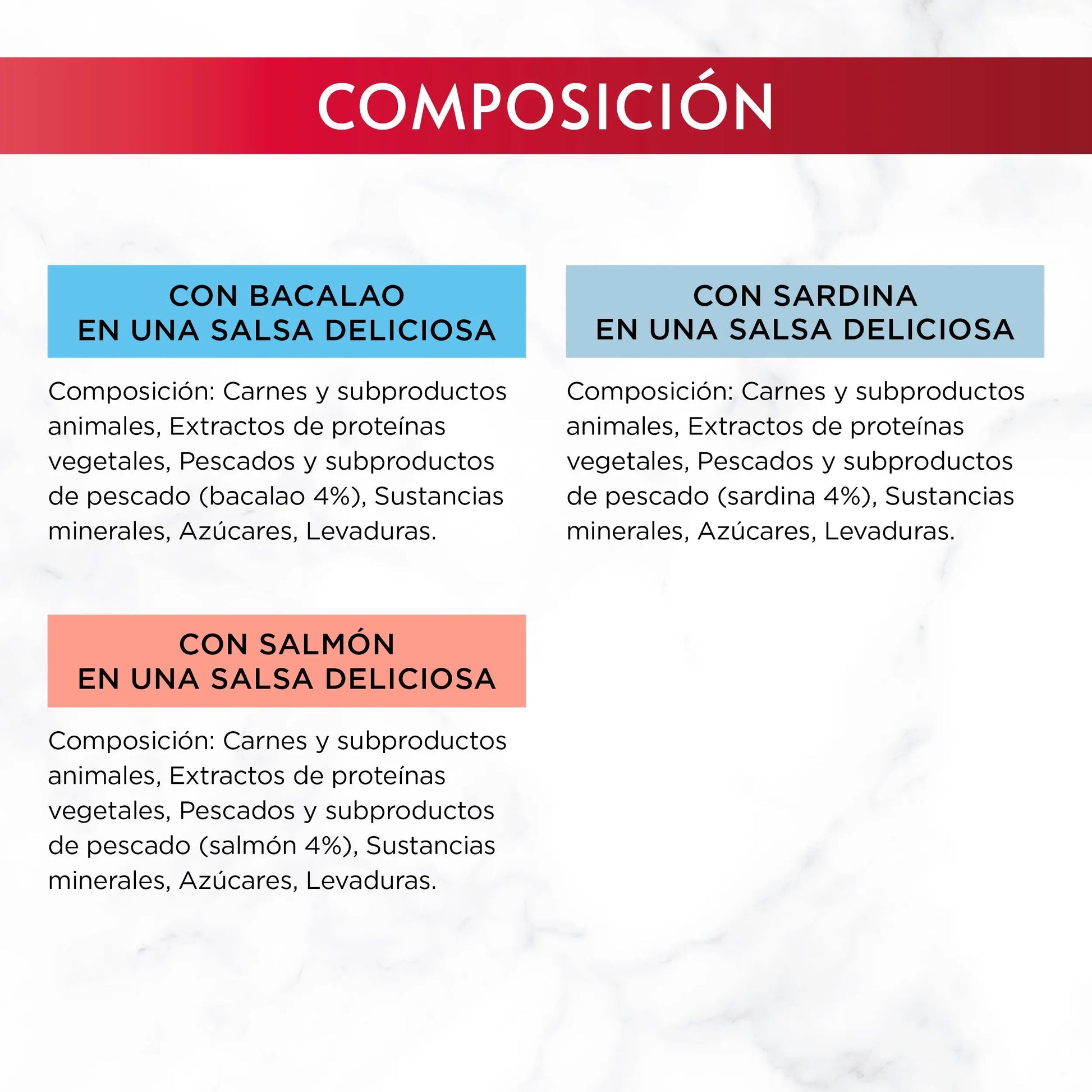 Gourmet Mon Petit Bacalao, Sardina&Salmón Pack 6X50 g al mejor precio -Todoanimal.es