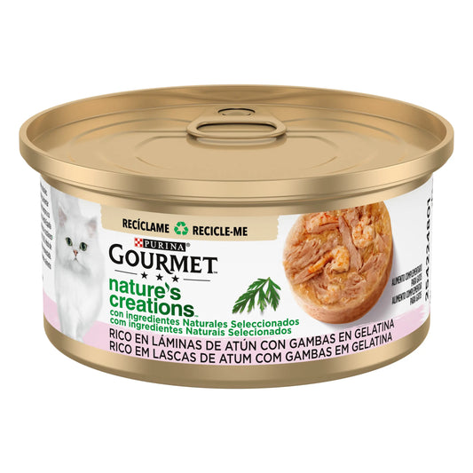 Gourmet Nature'S Creations Atún&Gambas 70 g al mejor precio -Todoanimal.es