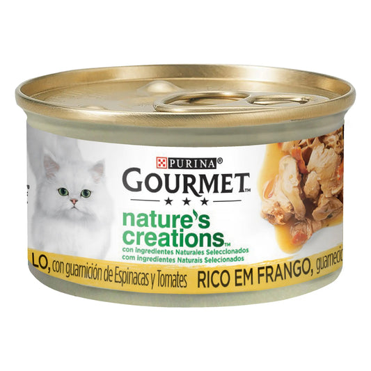 Gourmet Nature'S Creations Pollo&Tomate 85 g al mejor precio -Todoanimal.es