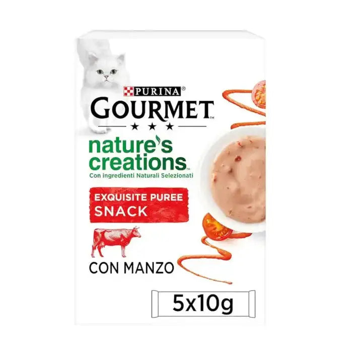 Gourmet Nature'S Creations Pure Buey&Tomate 5X10G Todoanimal.es