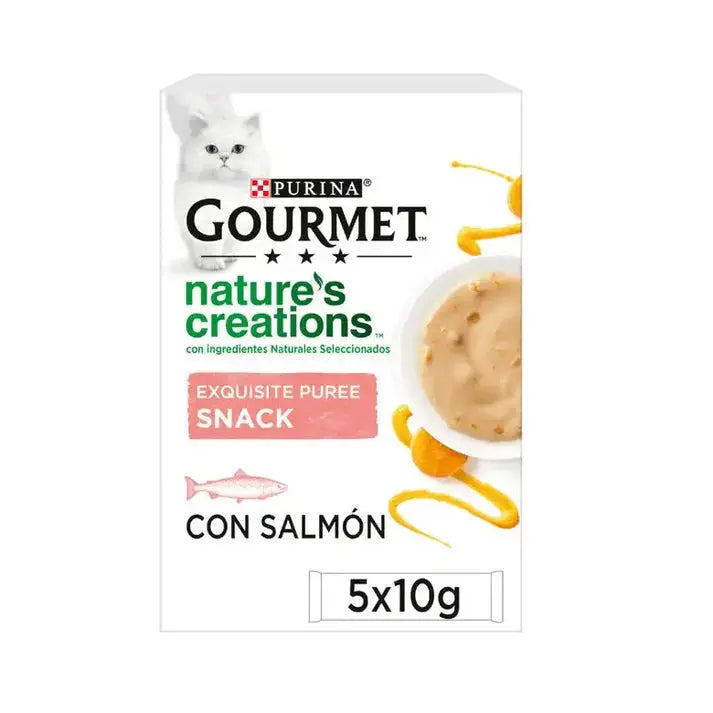 Gourmet Nature'S Creations Pure Salmón&Zanahoria 5X10G Todoanimal.es