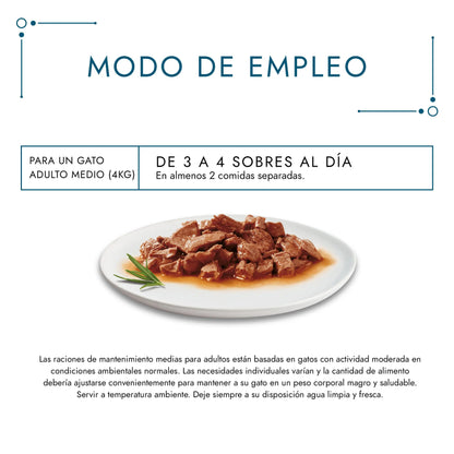 Gourmet Perle Filetes Salsa Pack 4X85 g al mejor precio -Todoanimal.es