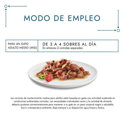 Gourmet Perle Filetes Salsa Verde Pack 4X85 g al mejor precio -Todoanimal.es