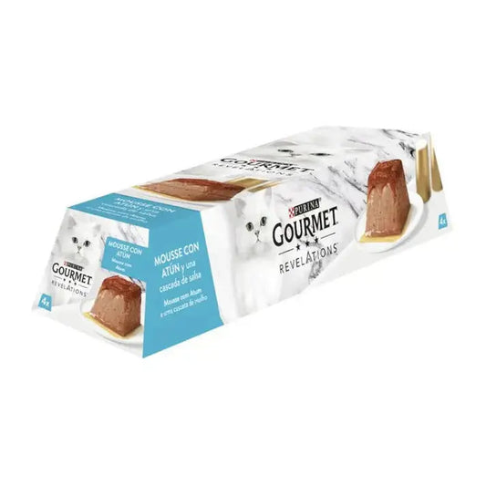 Gourmet Revelations Mousse Atún Pack 4X57G Todoanimal.es