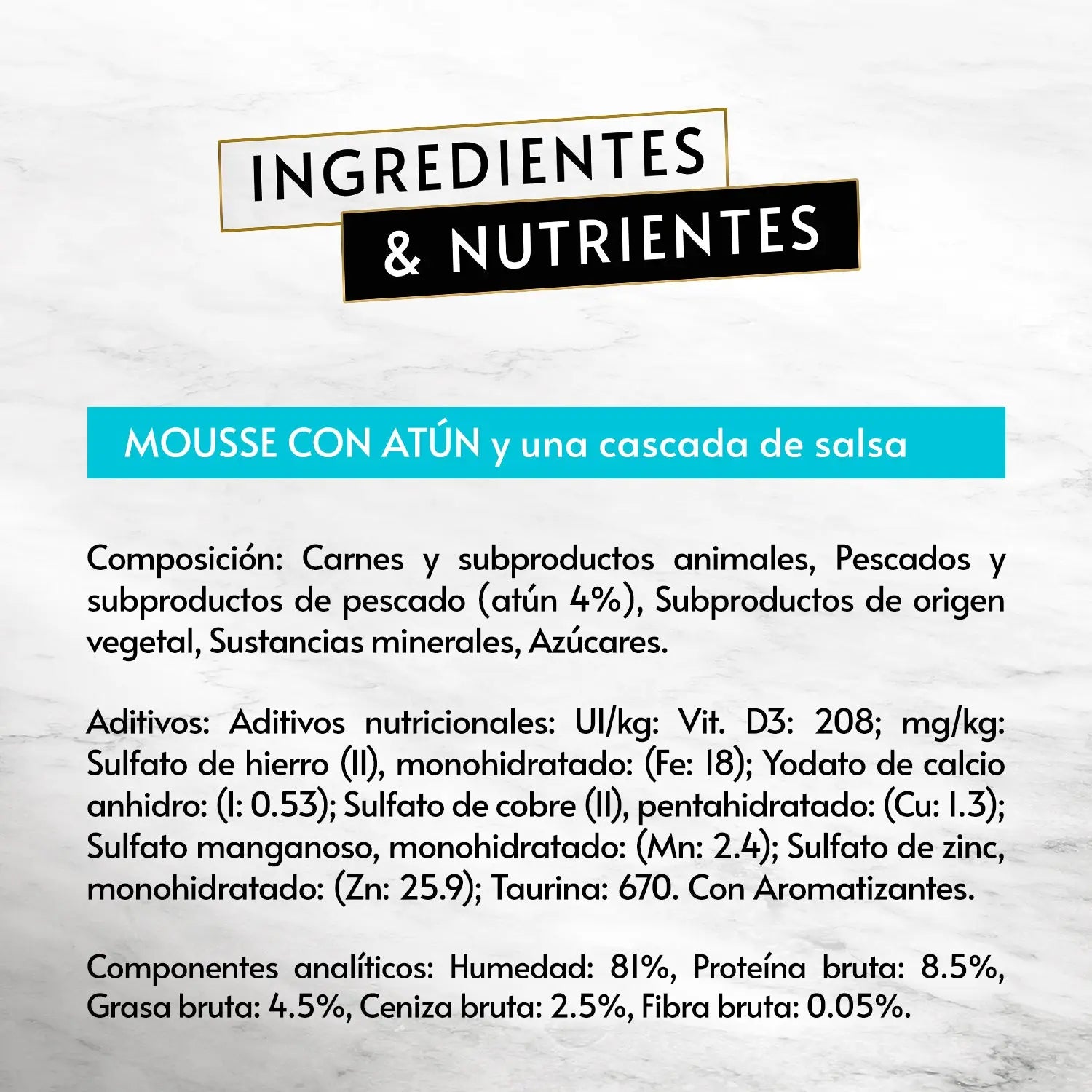 Gourmet Revelations Mousse Salmón y Atún Pack Ahorro 48x57 g al mejor precio -Todoanimal.es