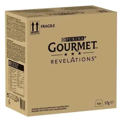 Gourmet Revelations Mousse Salmón&Atún Pack 48X57G Todoanimal.es