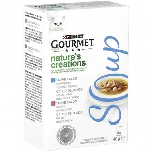 Gourmet Soup Atún Pack 4X40G Todoanimal.es