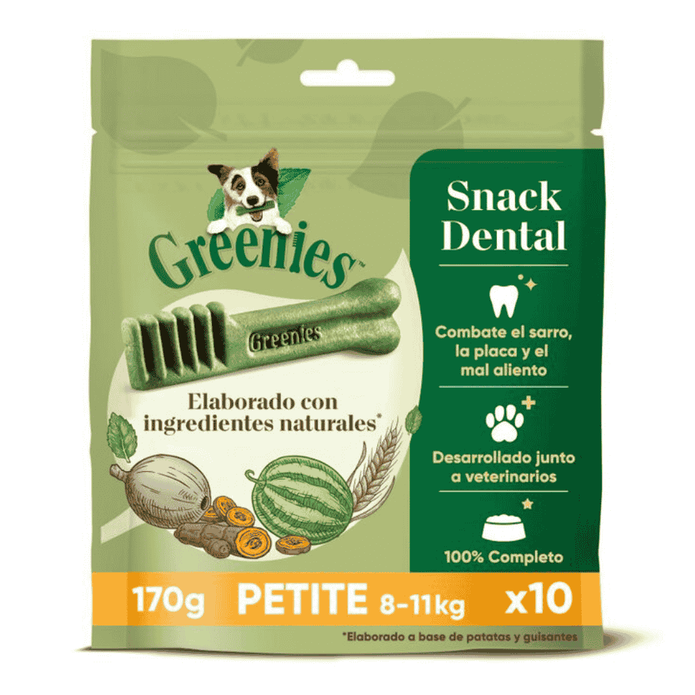Greenies Snack Dental Limpiador para Perros | Teenie, Medium y Petite al mejor precio -Todoanimal.es