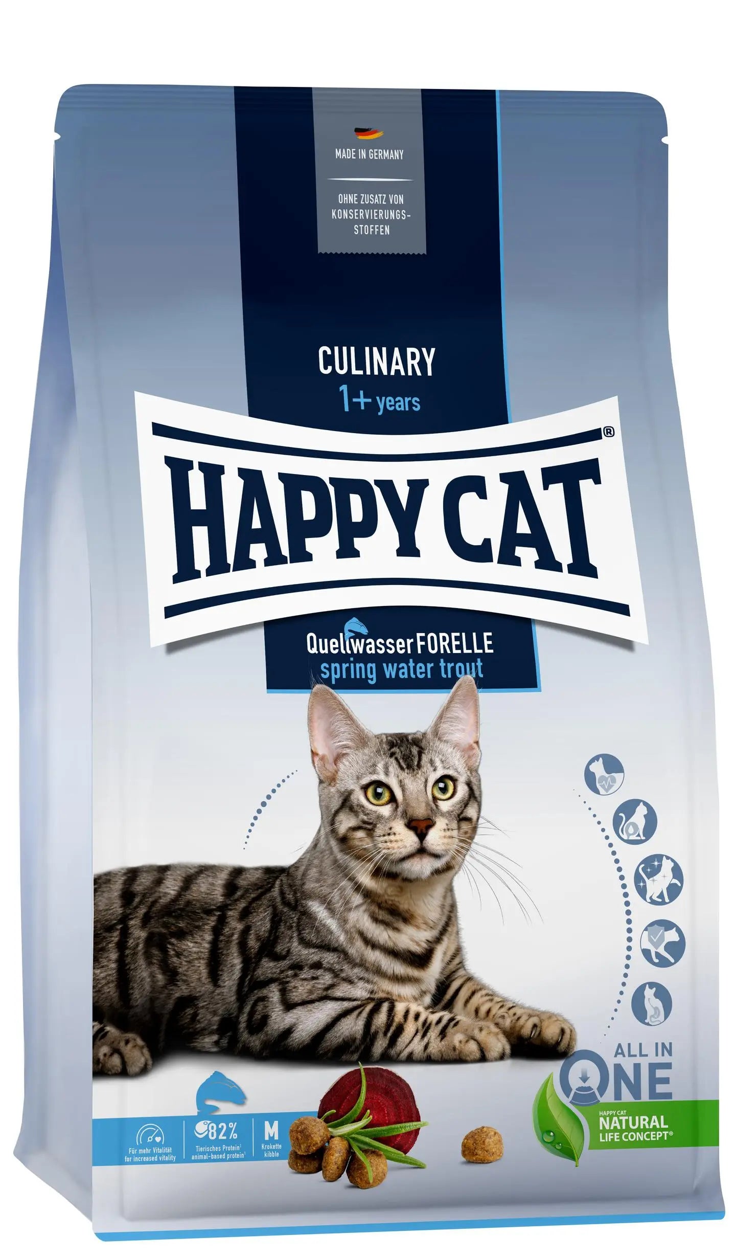 Happy Cat Culinary Adult Quellwasserforelle 1,3Kg - Precios Más Baratos - Todoanimal