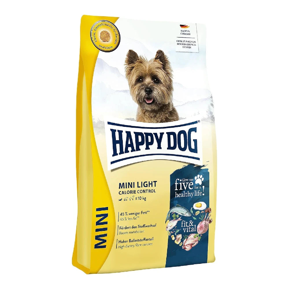 Happy Dog Mini Light Low Fat Pienso para Perros al mejor precio -Todoanimal.es