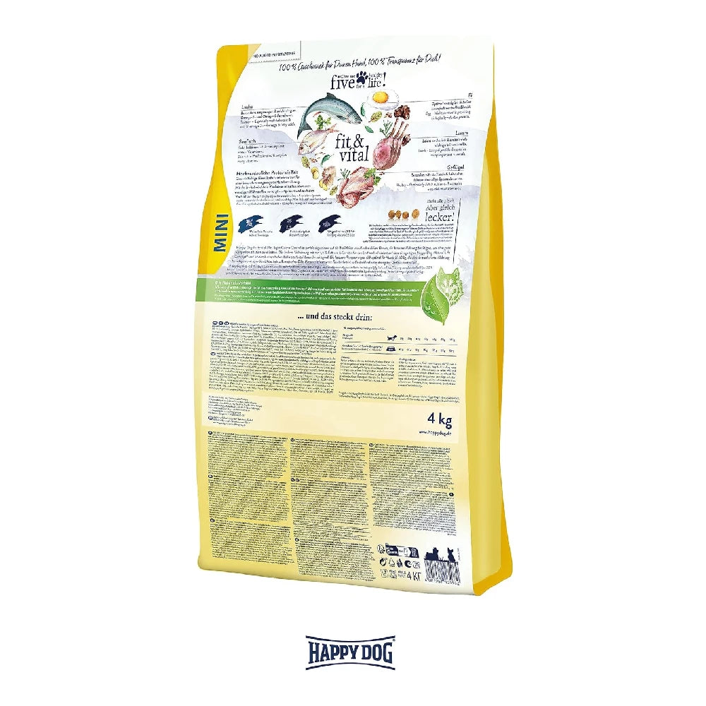 Happy Dog Mini Light Low Fat Pienso para Perros al mejor precio -Todoanimal.es