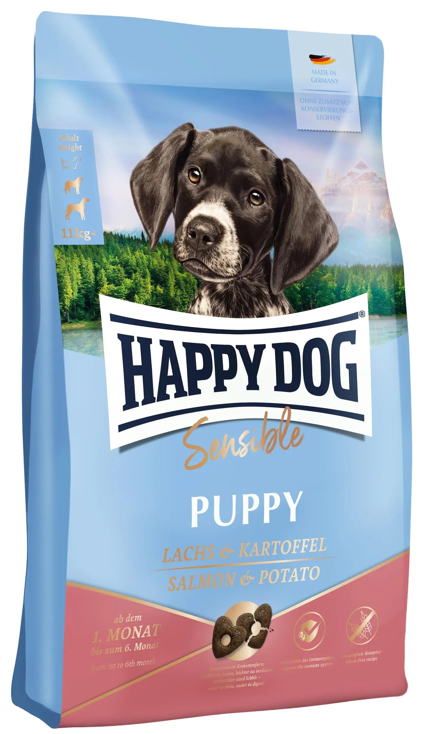 Happy Dog Sensible Puppy Lachs & Kartoffel - Precios Más Baratos - Todoanimal