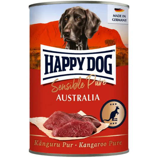 Happy Dog Sensible Pure Australia Carne de Canguro 400 g Lata al mejor precio -Todoanimal.es