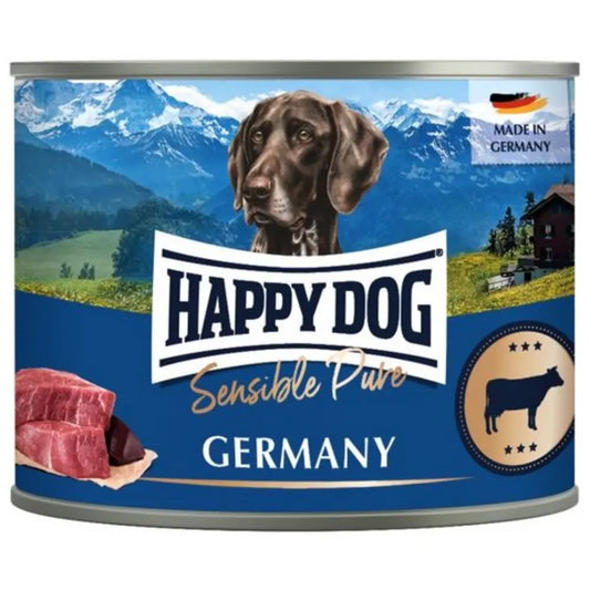 Happy Dog Sensible Pure Germany (Rind Pur) 200 g Lata al mejor precio -Todoanimal.es