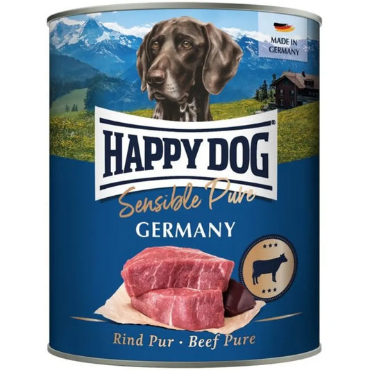 Happy Dog Sensible Pure Germany (Rind Pur) 800 g Lata al mejor precio -Todoanimal.es