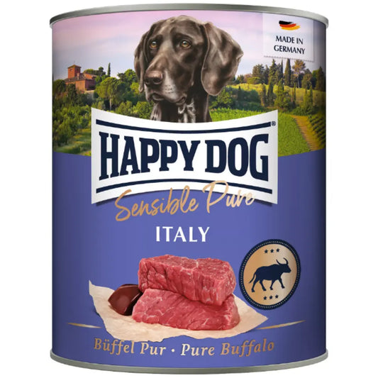 Happy Dog Sensible Pure Italy Carne de Búfalo 800 g Lata al mejor precio -Todoanimal.es