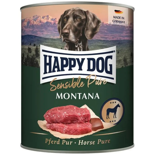 Happy Dog Sensible Pure Montana (Pferd Pur) 800 g Lata al mejor precio -Todoanimal.es