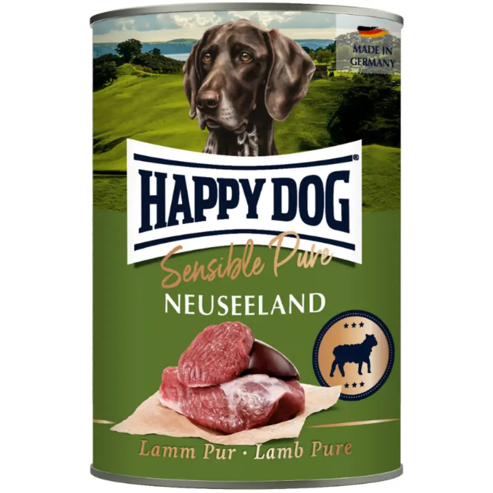 Happy Dog Sensible Pure Neuseeland (Lamm Pur) 400 g Lata al mejor precio -Todoanimal.es
