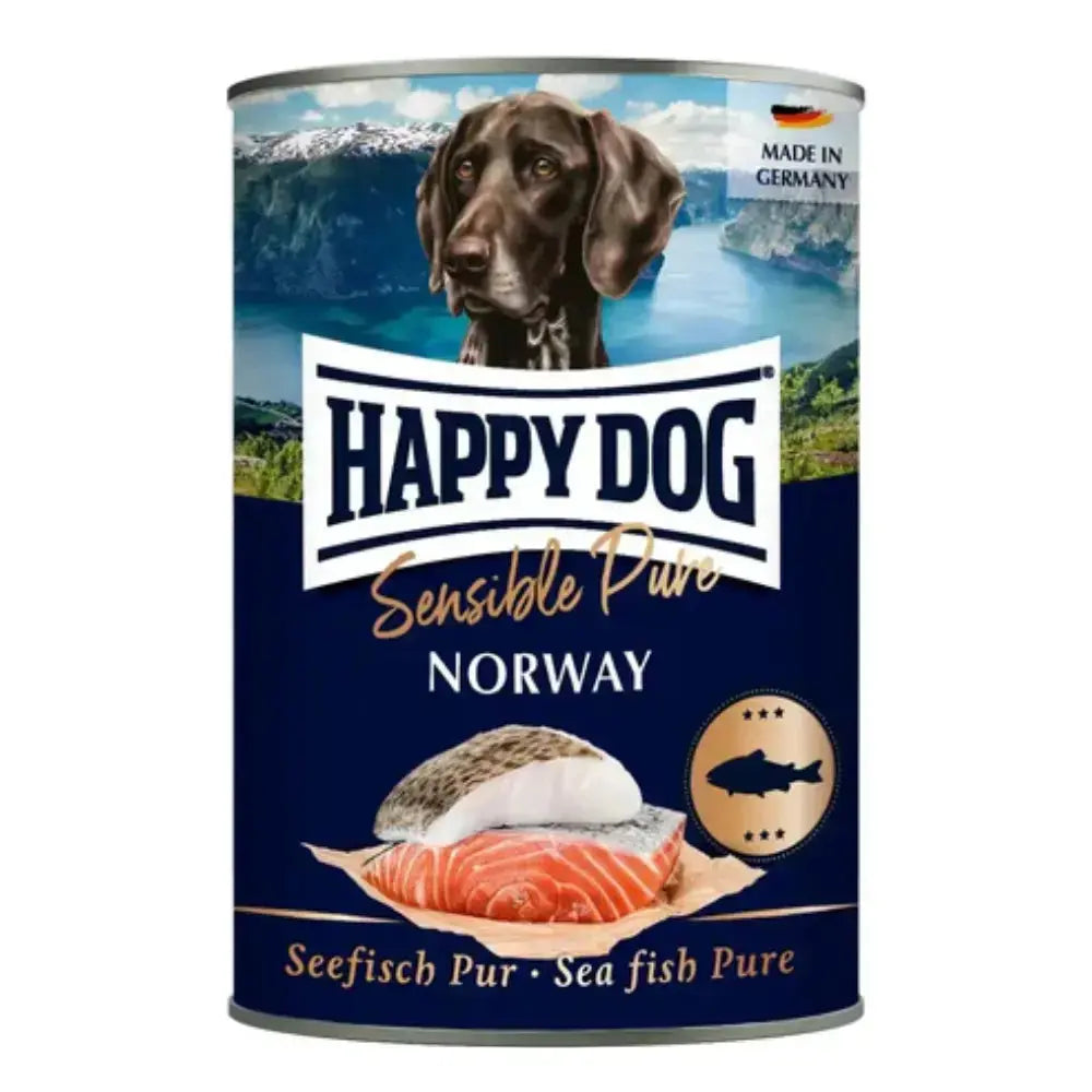 Happy Dog Sensible Pure Norway (Seefisch Pur) 400 g Lata al mejor precio -Todoanimal.es