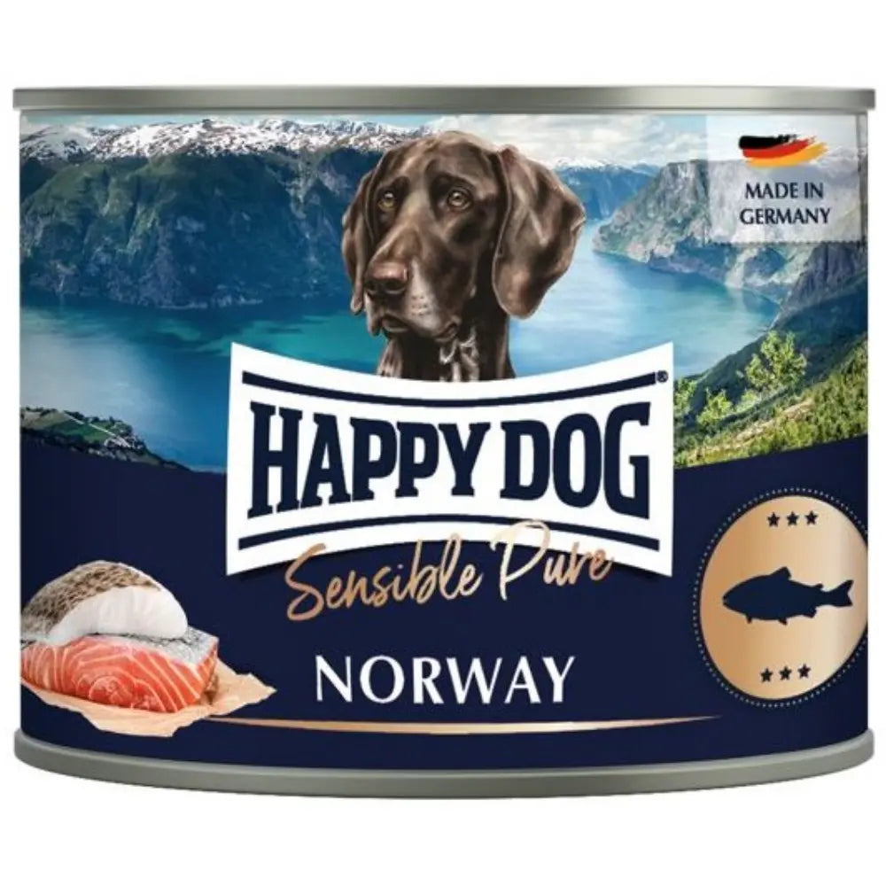 Happy Dog Sensible Pure Norway (Seefisch Pur) 200 g Lata al mejor precio -Todoanimal.es