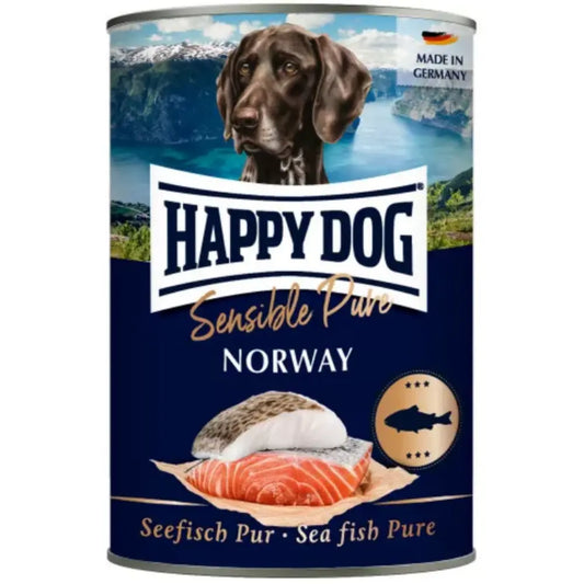 Happy Dog Sensible Pure Norway (Seefisch Pur) 400 g Lata al mejor precio -Todoanimal.es