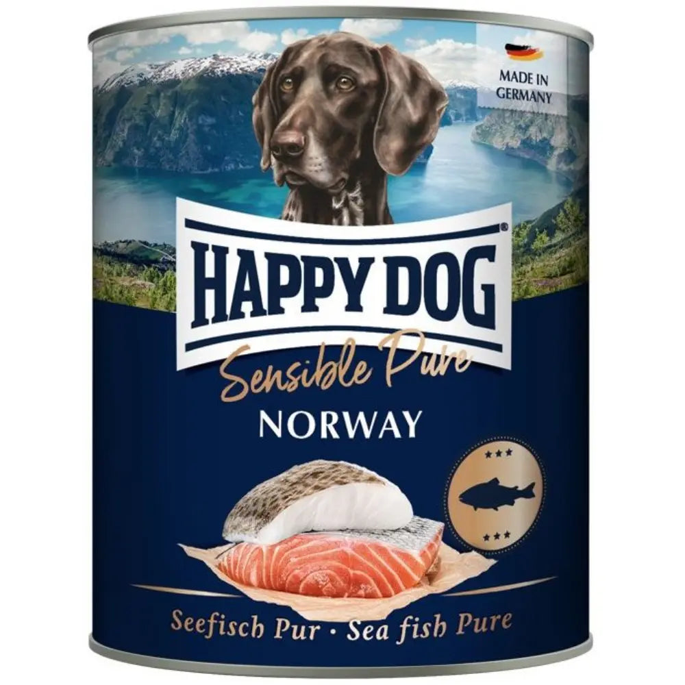 Happy Dog Sensible Pure Norway (Seefisch Pur) 800 g Lata al mejor precio -Todoanimal.es
