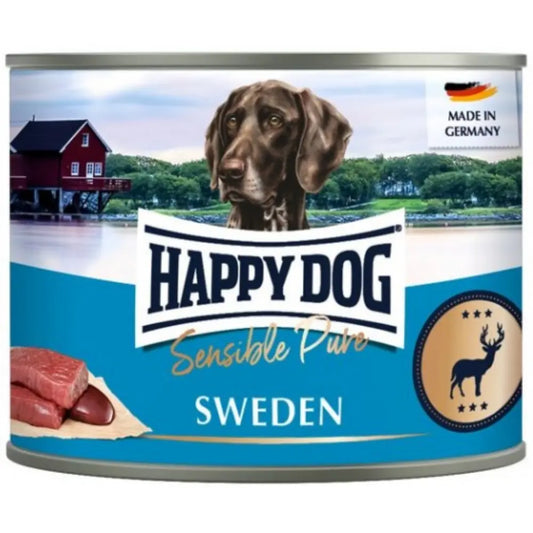 Happy Dog Sensible Pure Sweden (Wild Pur) 200 g Lata al mejor precio -Todoanimal.es