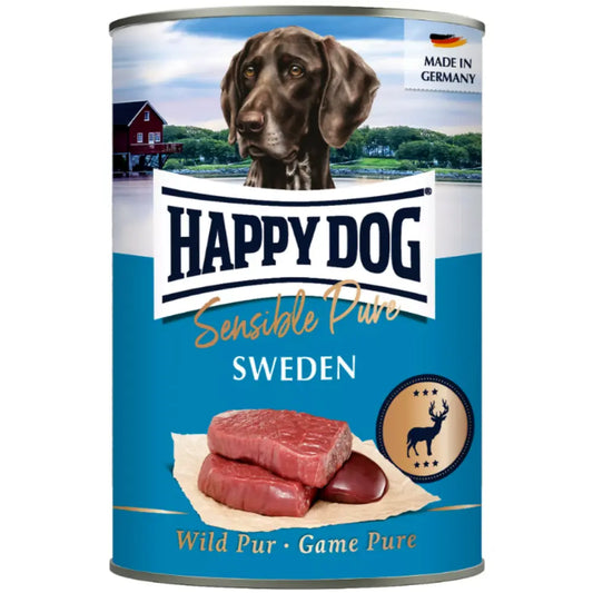 Happy Dog Sensible Pure Sweden (Wild Pur) 400 g Lata al mejor precio -Todoanimal.es