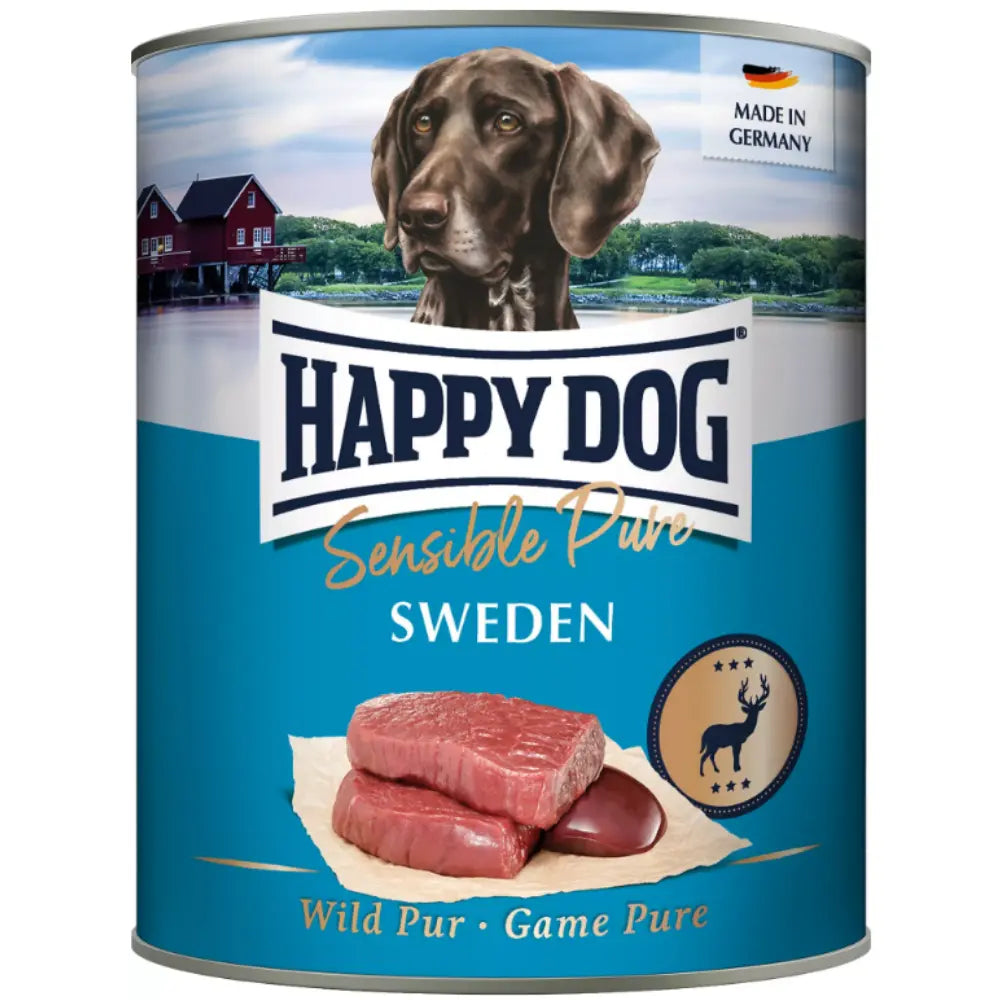 Happy Dog Sensible Pure Sweden (Wild Pur) 800 g Lata al mejor precio -Todoanimal.es