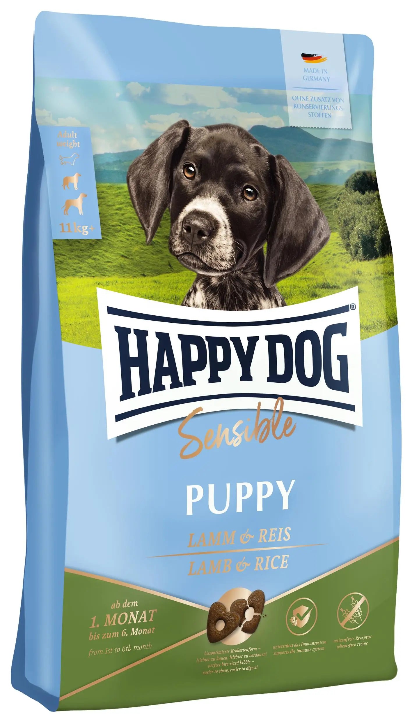 Happy Dog Sensible Young Puppy Lamm & Reis - Precios Más Baratos - Todoanimal