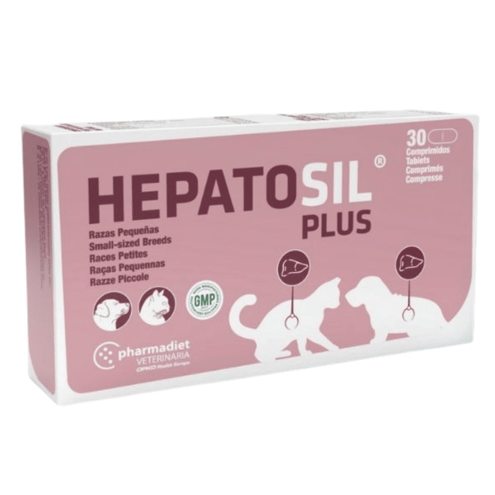 Hepatosil Plus Protector Hepático para Perros y Gatos Comprimidos para el Hígado al mejor precio -Todoanimal.es