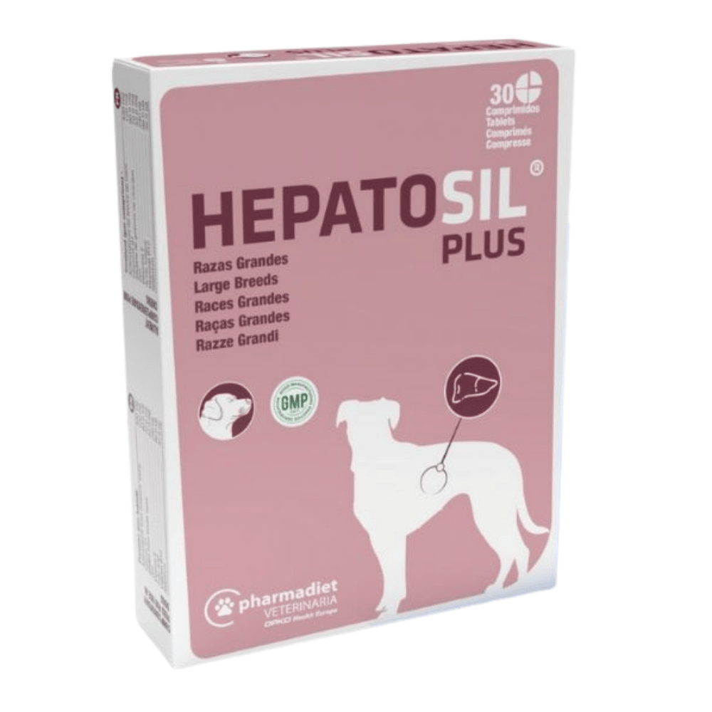 Hepatosil Plus Protector Hepático para Perros y Gatos Comprimidos para el Hígado al mejor precio -Todoanimal.es