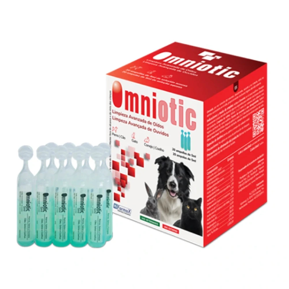 Hifarmax Omniotic Monodosis para el Cuidado Ocular y Auricular al mejor precio -Todoanimal.es