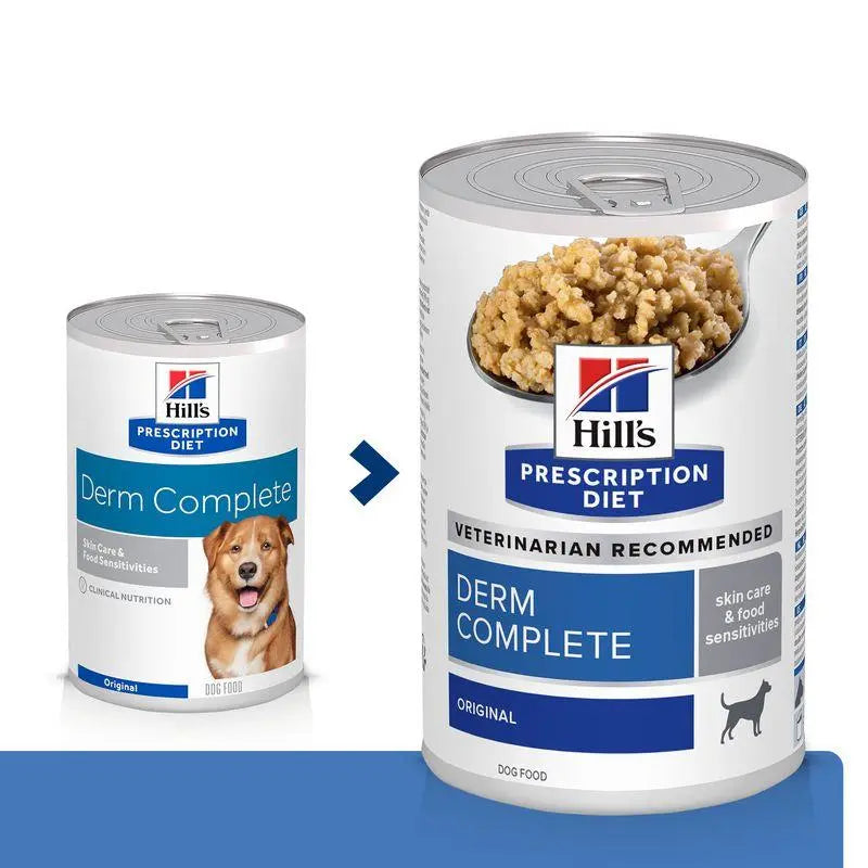 Hill'S Canine Derm Complete 370 g - Precios Más Baratos - Todoanimal
