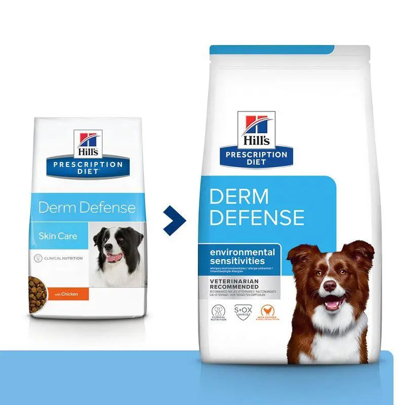Hill's Diet Derm Defense Pollo pienso perro 1,5 kg - Precios Más Baratos - Todoanimal