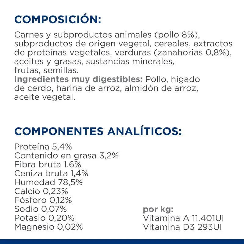Hill'S Canine Gi Biome Estofado Con Pollo Y Verduras 354 g - Precios Más Baratos - Todoanimal