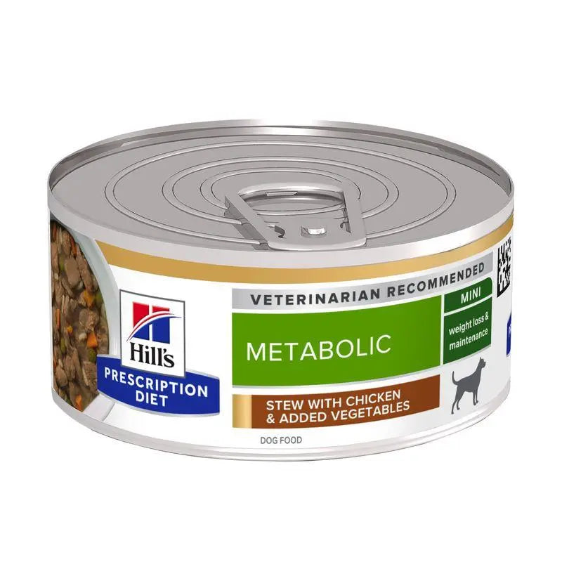 Hill'S Canine Metabolic Estofado Con Sabor A Pollo Y Verduras 156 g - Precios Más Baratos - Todoanimal