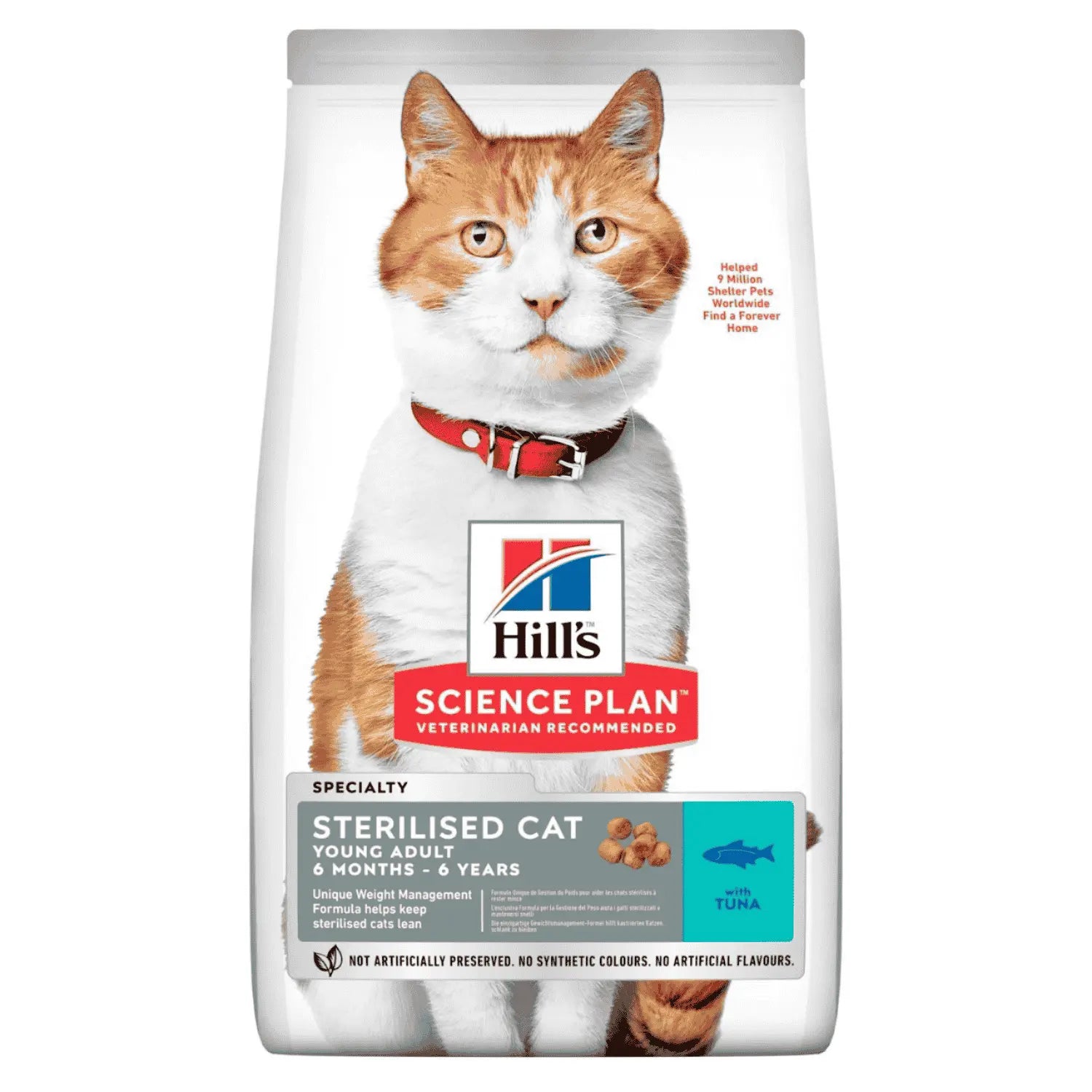 Hill'S SP Feline Sterilized Adulto Atún 300g al mejor precio -Todoanimal.es