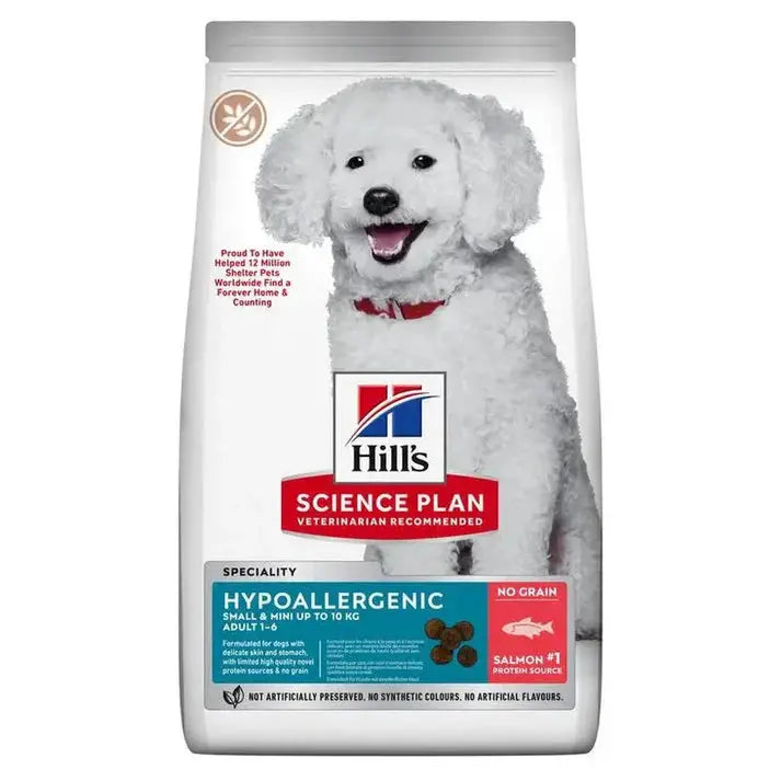 Hill'S Sp Canine Adult Hypoallergenic Small&Mini Salmón Y Atún 6Kg Todoanimal.es