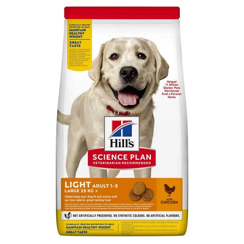 Hill'S Sp Canine Adult Light Large Breed Pollo 14 kg - Precios Más Baratos - Todoanimal