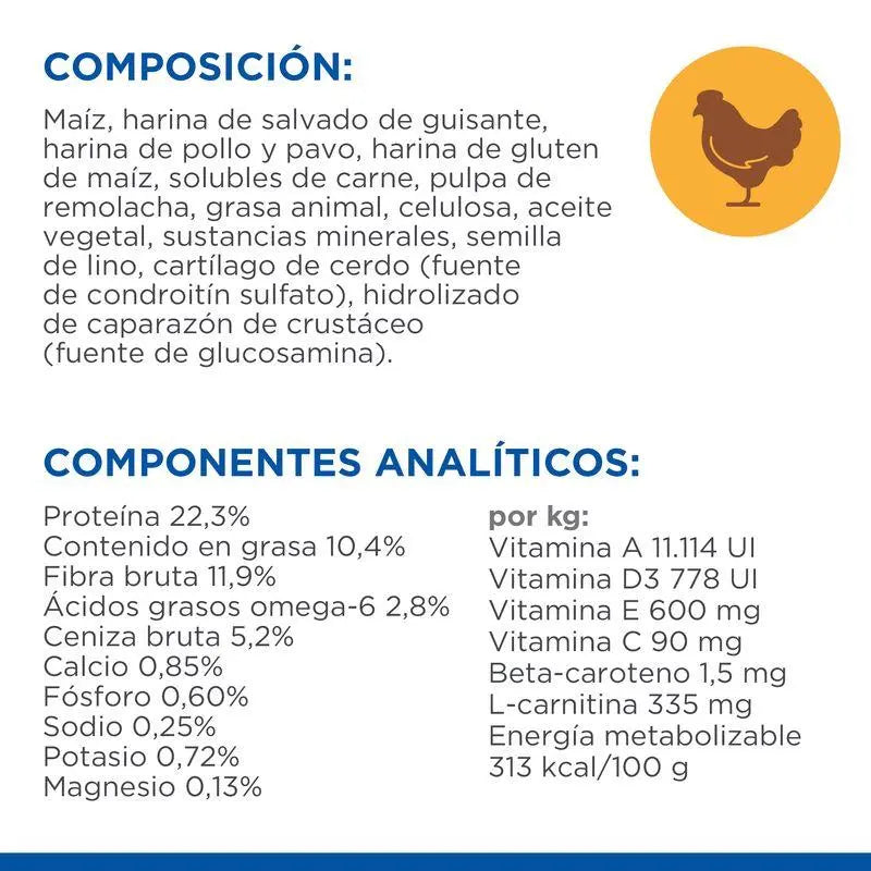 Hill'S Sp Canine Adult Light Large Breed Pollo 14 kg - Precios Más Baratos - Todoanimal