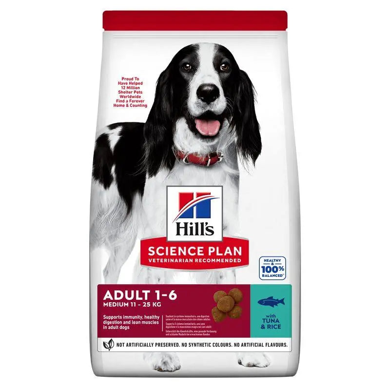 Hill'S Sp Canine Adult Medium Atún & Arroz 12Kg