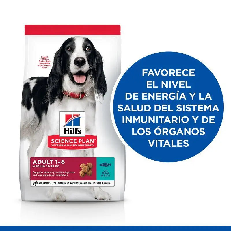 Hill'S Sp Canine Adult Medium Atún & Arroz 12Kg