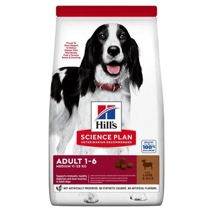 Hill'S Sp Canine Adult Medium Cordero & Arroz 2.5Kg