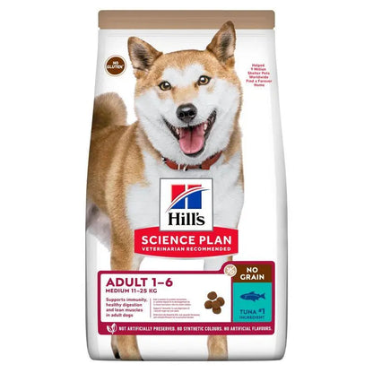 Hill'S Sp Canine Adult Medium No Grain Atún 2.5Kg